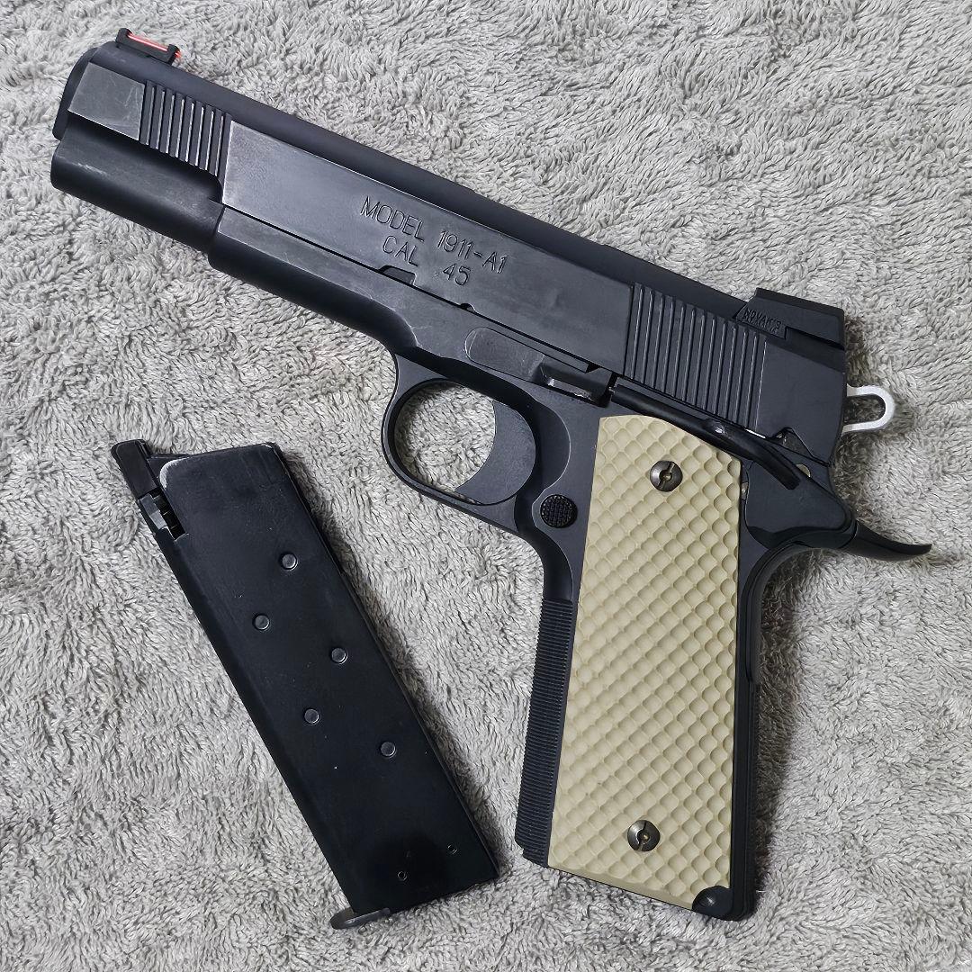 WA 純正HWガスブロ M1911-A1 ノバック・カスタム ファイバーモデル