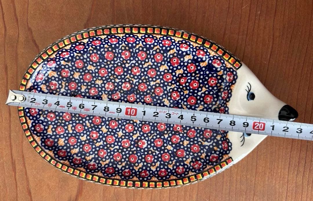 ポーリッシュポタリー　ハリネズミプレート