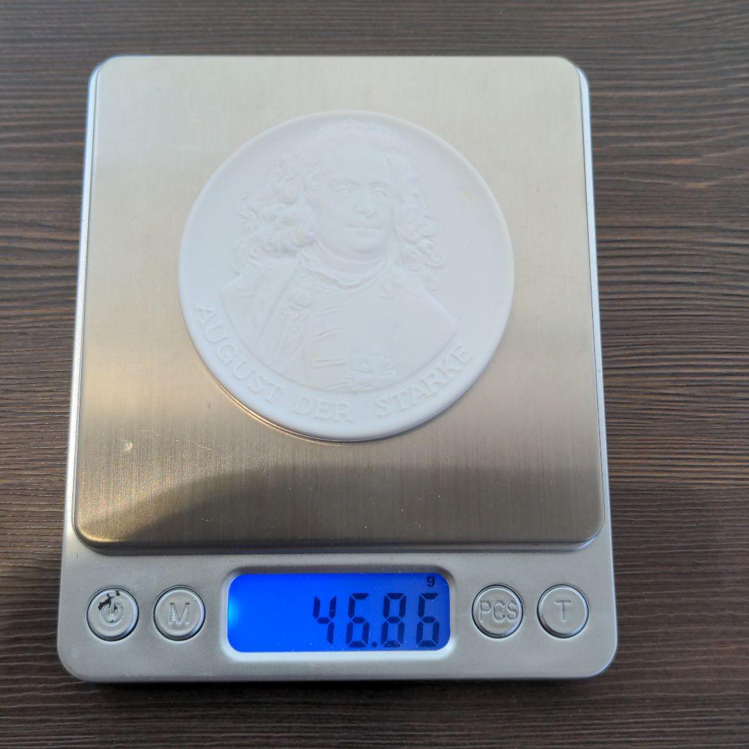 【希少品】Meissen　マイセン　陶器　メダル　貨幣　発行記念　公式記念　硬貨