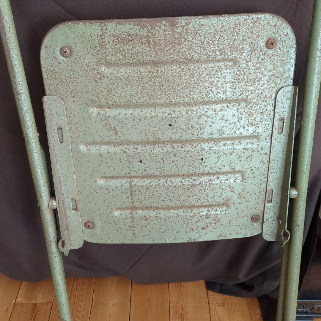 昭和レトロ　フルタチューイングガム　パイプ椅子