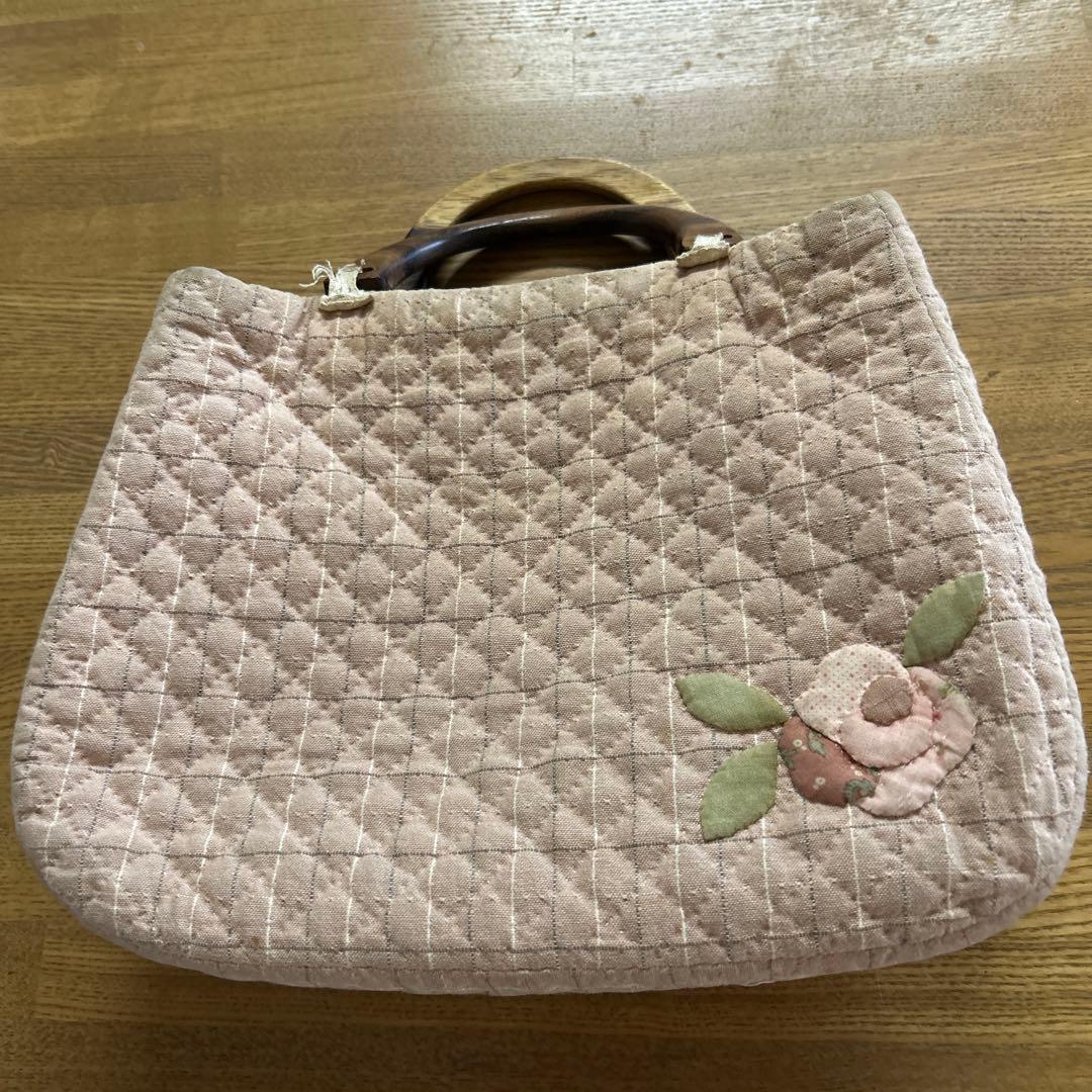 花柄パッチワークカバン