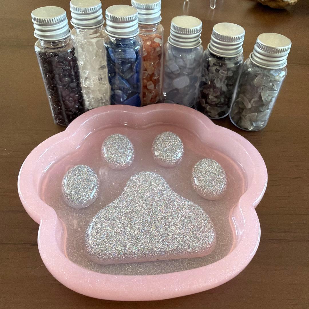 天然石スフィア、原石、レジンの置物他まとめ売りセット