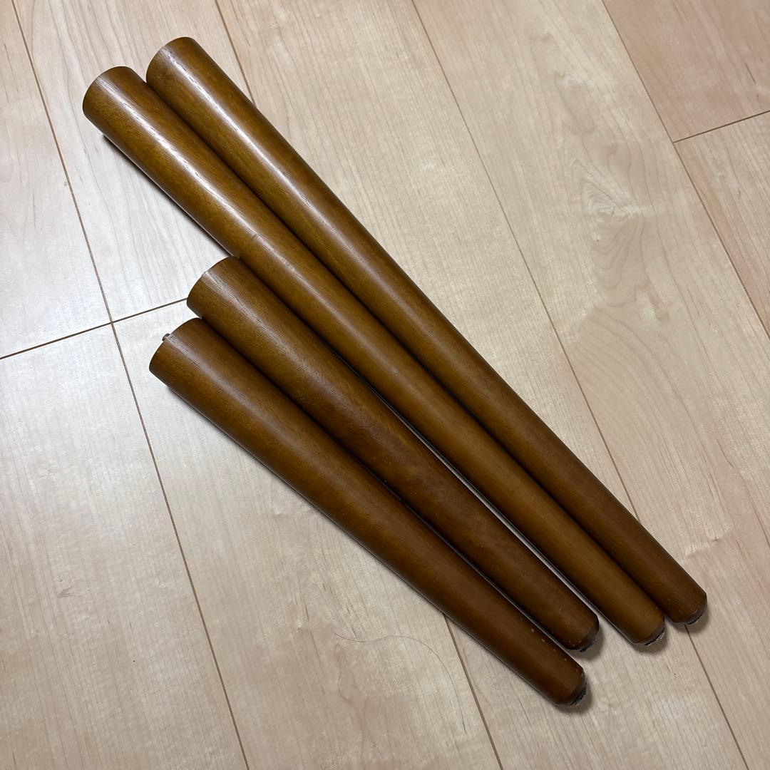 ノーチェ　NOCE ブラウン木製ドレッサー 引き出し2つ