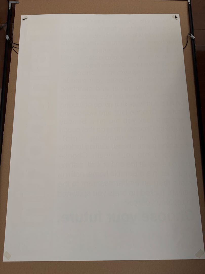 トレインスポッティング　ポスター　フレームは付属しません