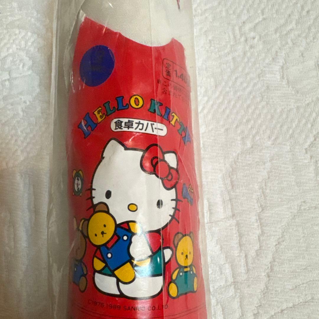 ハローキティ　1989年　食卓カバーみよしおおい