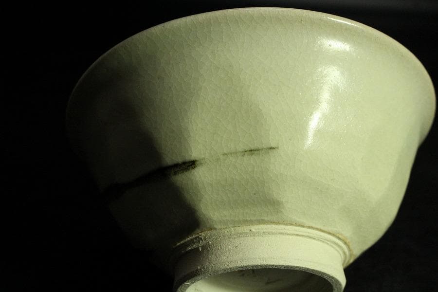 懐石器 清水六兵衛 窯 染付 蘭乃画 碗 五客 共箱 未使用(K-YC646)