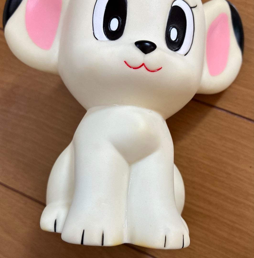 ジャングル大帝レオ ソフビ貯金箱 レトロ