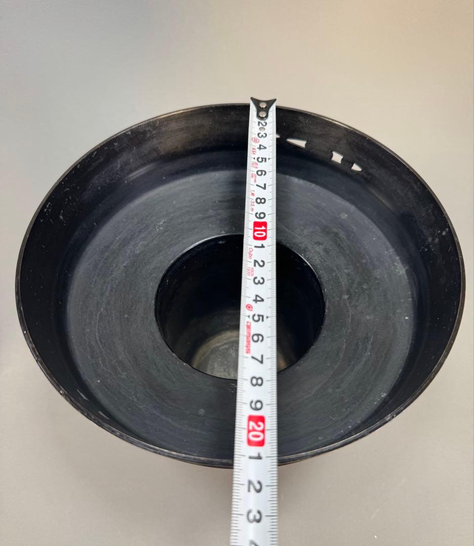 いけばな　金工家 高木幾望 作　銅花器　池坊　古流　　龍生派　草月流　華道具