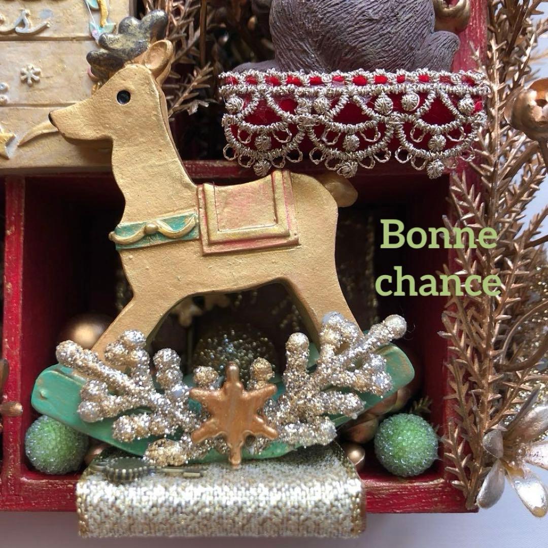 クリスマスリース　ドールハウス　冬　オーナメント　ハンドメイド　インテリア　家