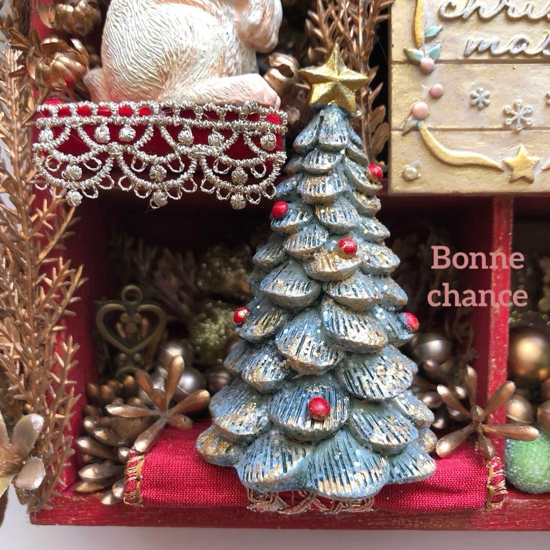 クリスマスリース　ドールハウス　冬　オーナメント　ハンドメイド　インテリア　家