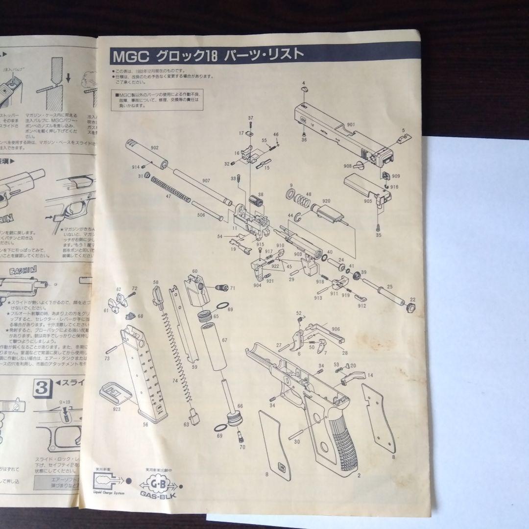 MGC GLOCK18 ガスブローバック フルオート