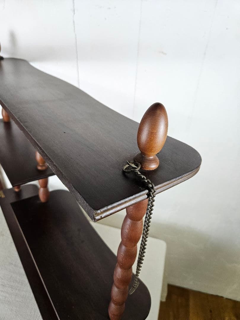 ジャパンヴィンテージ 壁掛け ウォールシェルフ 飾り棚 ミッドセンチュリー