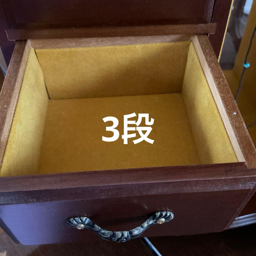 オルゴール　ジュエリーボックス　木箱　木製　大型　アクセサリーBOX 小物入れ