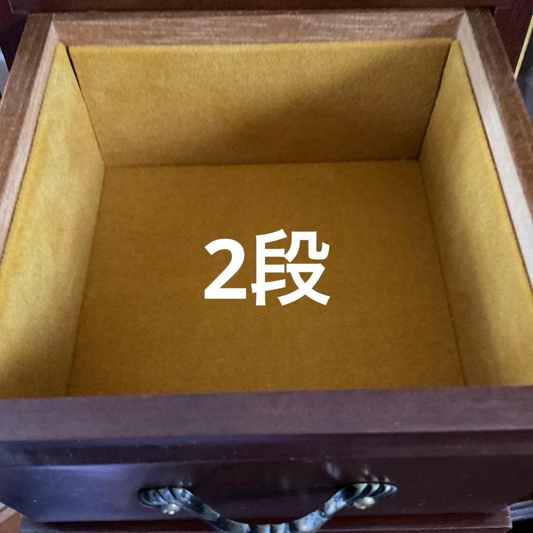 オルゴール　ジュエリーボックス　木箱　木製　大型　アクセサリーBOX 小物入れ