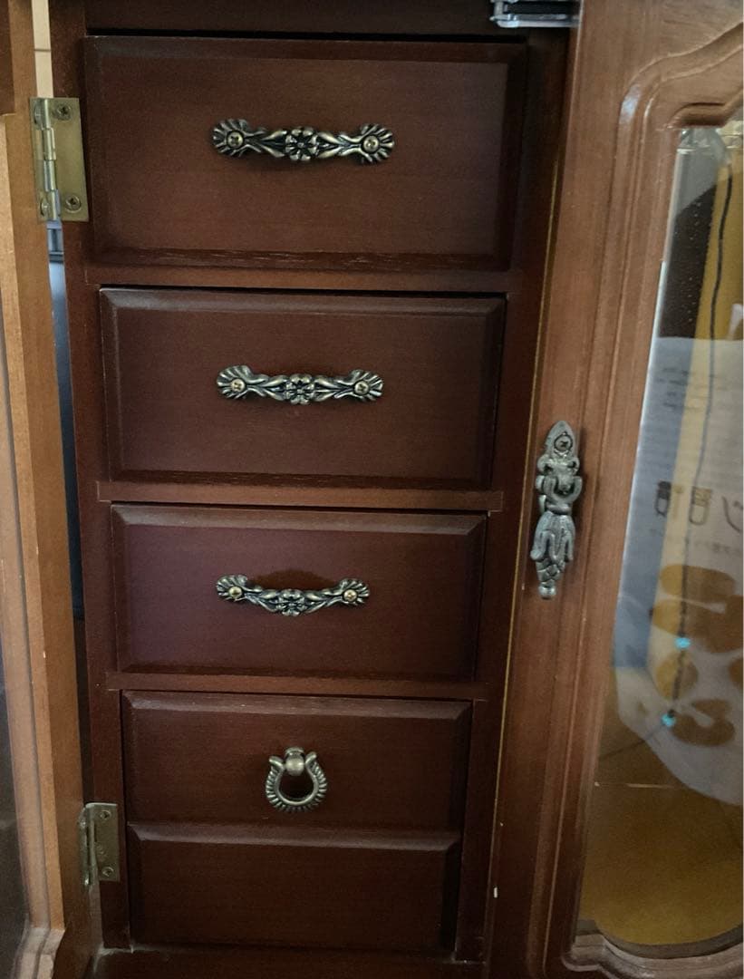 オルゴール　ジュエリーボックス　木箱　木製　大型　アクセサリーBOX 小物入れ