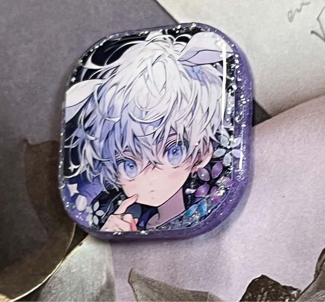 感謝価格(ㅅ´꒳` )うさ耳男子  レジンヘアゴム
