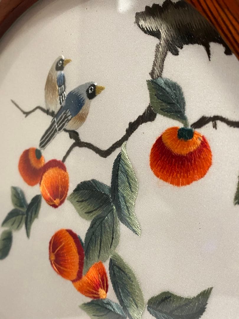 1473❣️蘇刺繍　LED ライト付き　置物