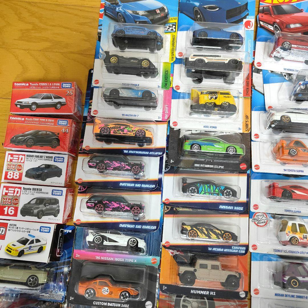 ホットウィール 大量まとめ セット 激レア物多数有トミカ(2〜4枚目に車両追加