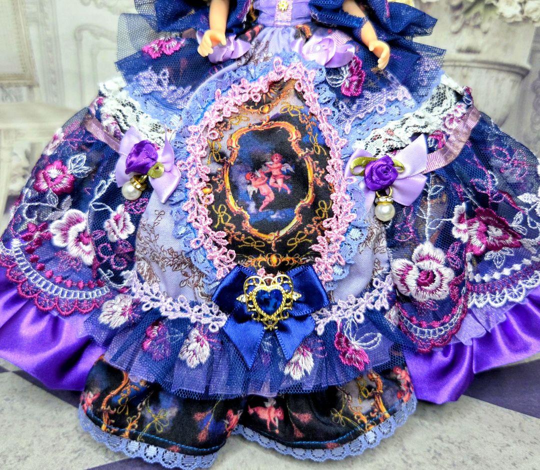 ジェニーちゃん服　エリオトロットドレスペア