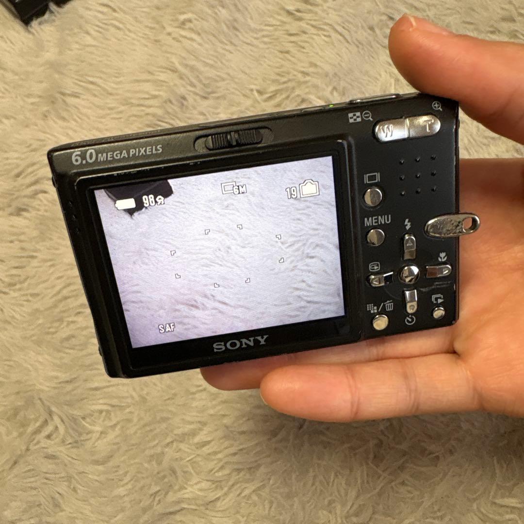 SONY Cyber-shot DSC-T9 ブラック動作確認済