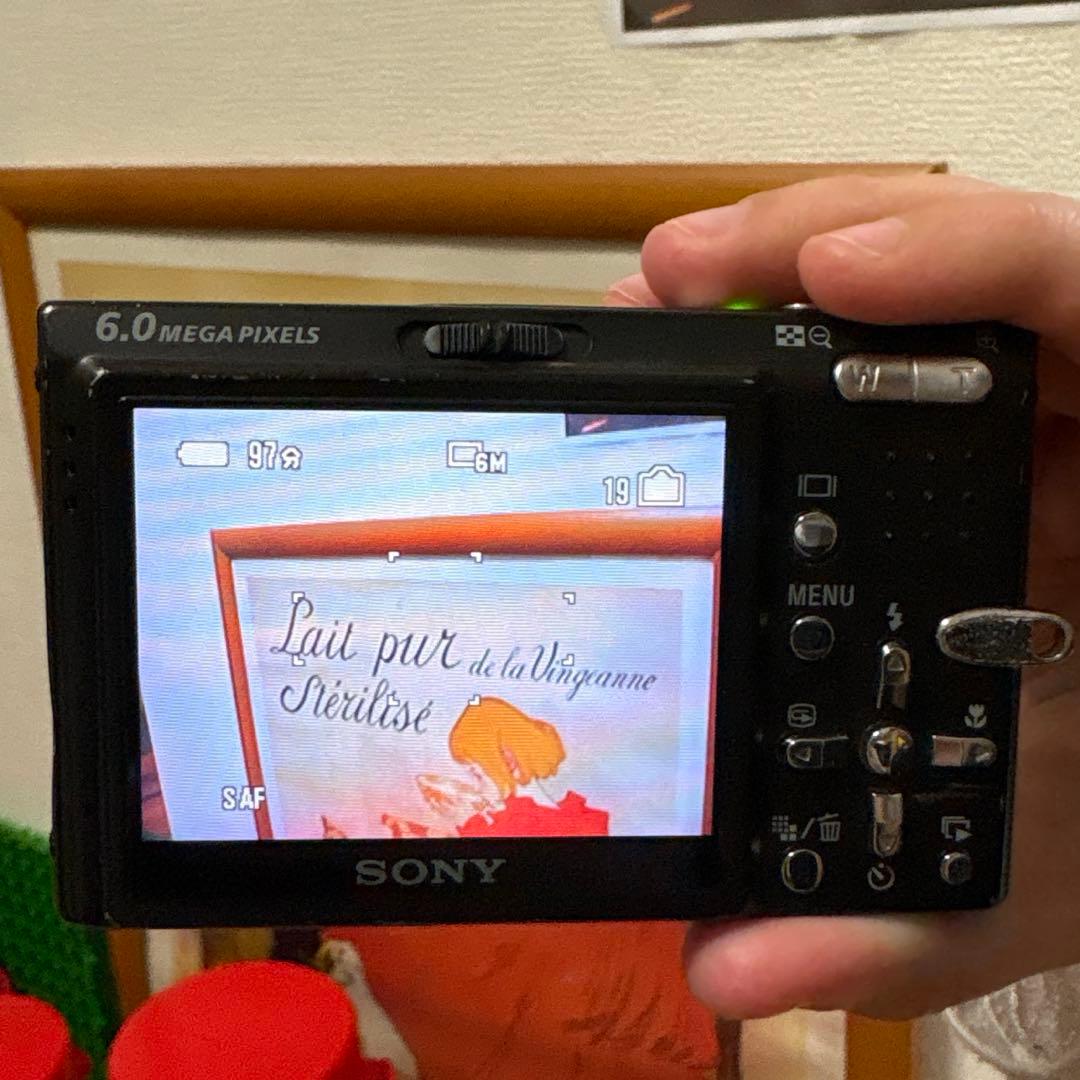 SONY Cyber-shot DSC-T9 ブラック動作確認済