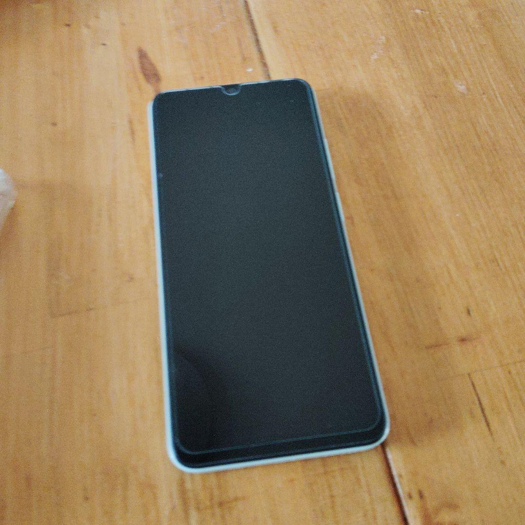 [中古]【Xiaomi Redmi 12C】[ミントグリーン]保護ケース黄ばみ有