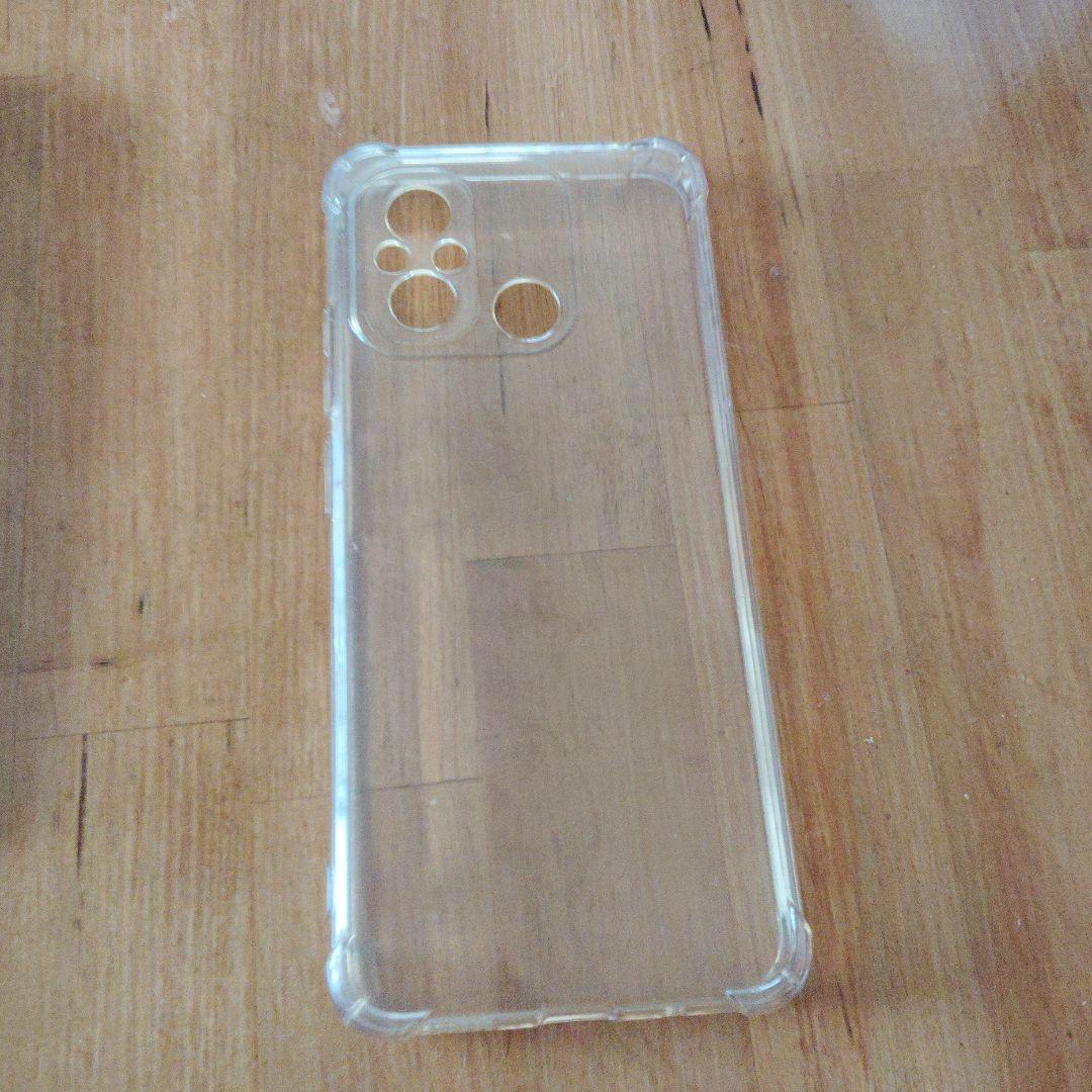 [中古]【Xiaomi Redmi 12C】[ミントグリーン]保護ケース黄ばみ有