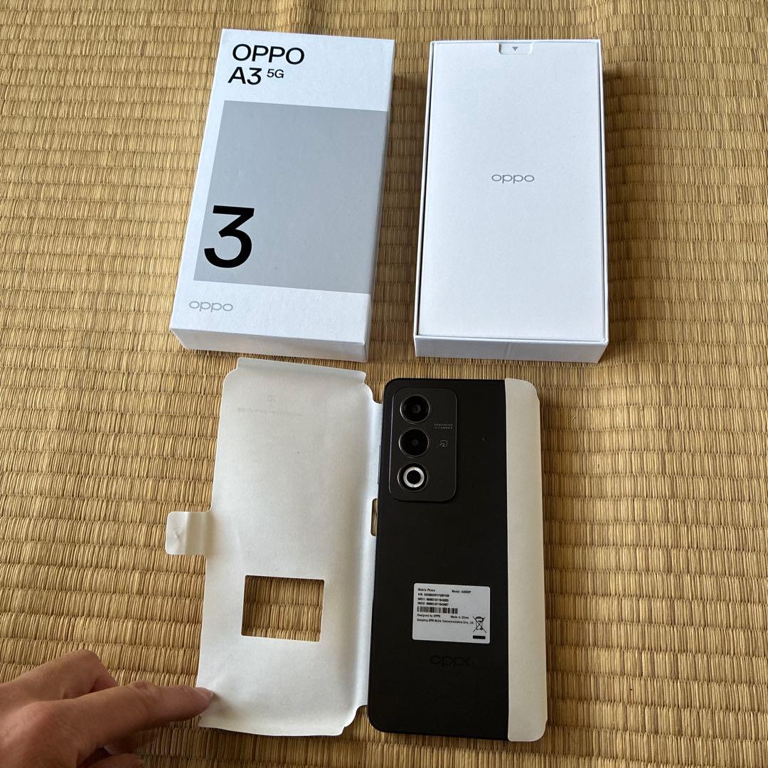 OPPO A3 5G ブラック Y!mobile A4020P