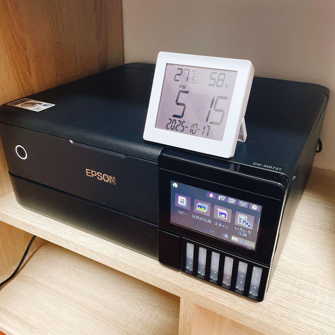 EPSON EW-M873T エコタンク A4インクジェット【総印刷212枚】