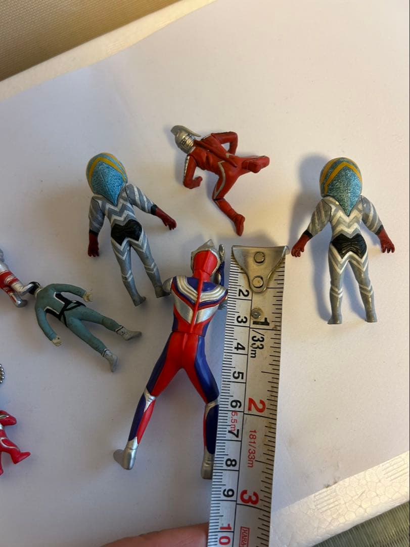 ウルトラマン　フィギュア コロビーズ ソフビ人形 ストラップ　家にあったセット
