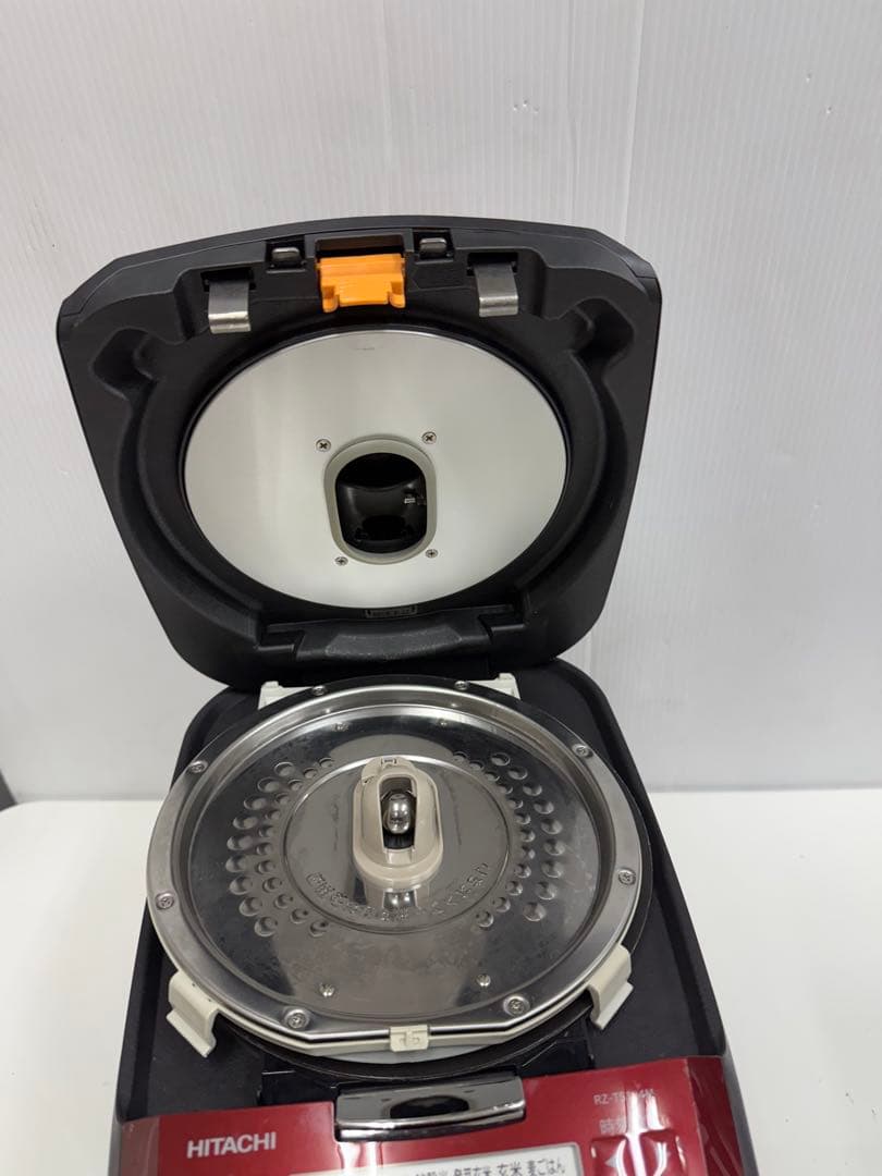 HITACHI 圧力＆スチームIH炊飯器 RZ-TS104M（ルビーレッド）