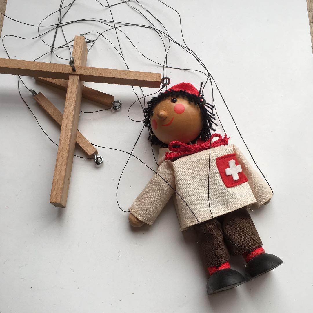 0289　西ドイツ あやつり人形 BERLING Spielzeug