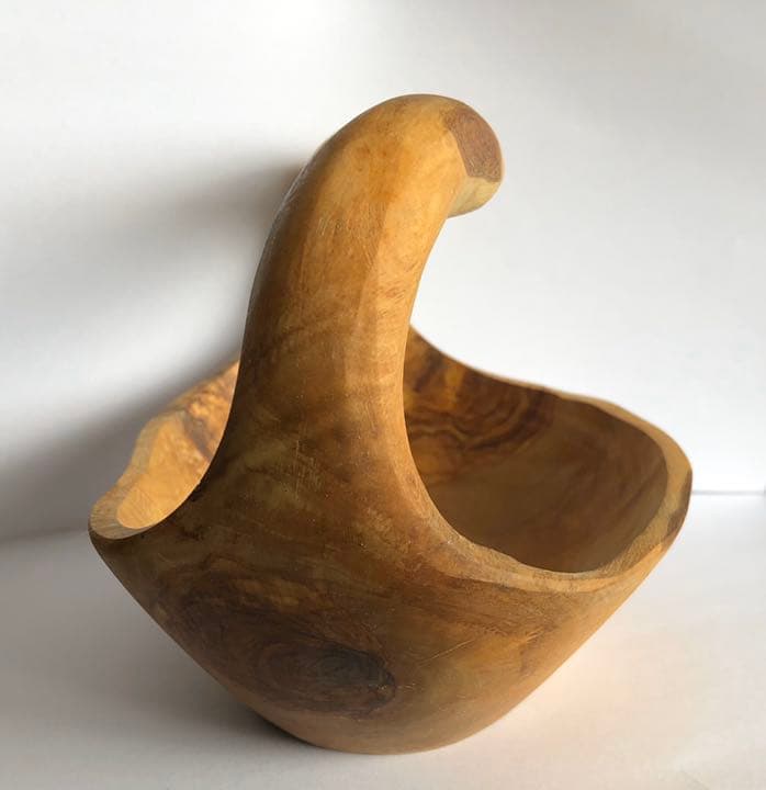 【新品】オリーブ　木　かご　オブジェ