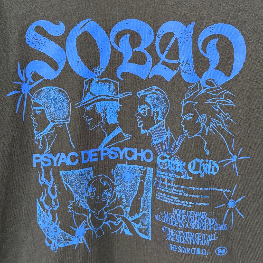 kingGnu CEN+RAL SOBAD ブラック ロンT サイズS