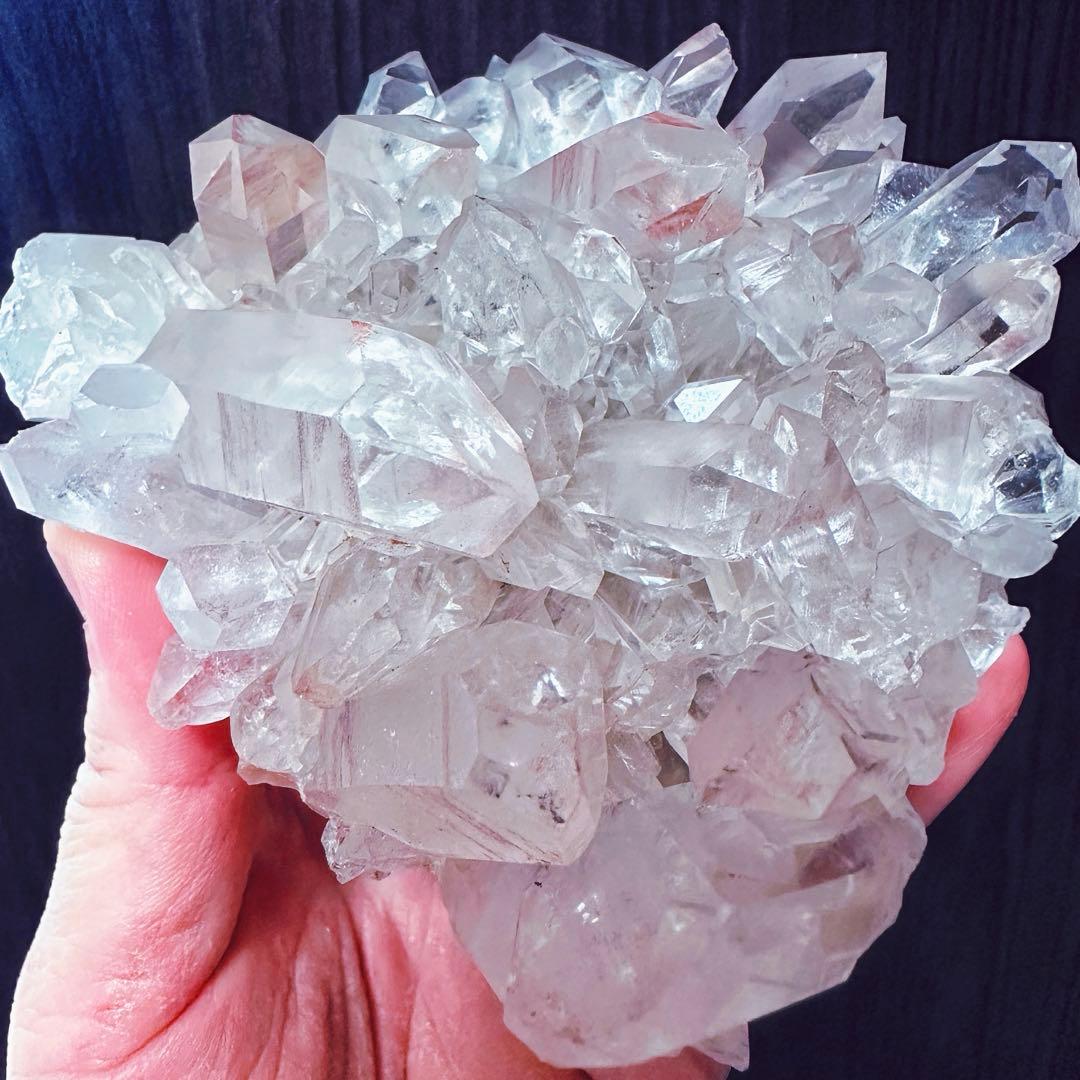 爆レア❗️高透明度❗浄化❗️超強いパワーキラキラ☆ヒマラヤクラスター天然石A1314