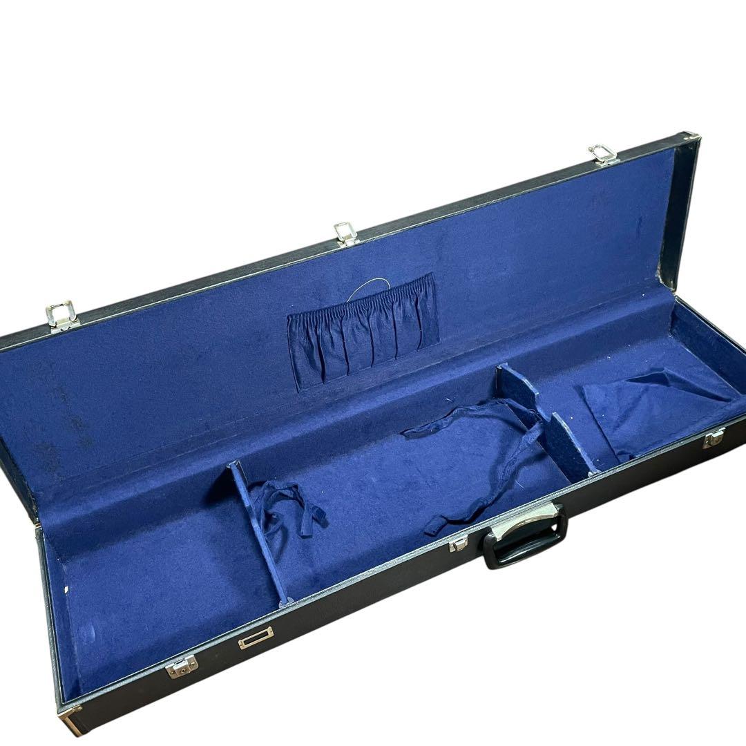 三味線 紅木 細棹 ハードケース付 本体美品　和楽器