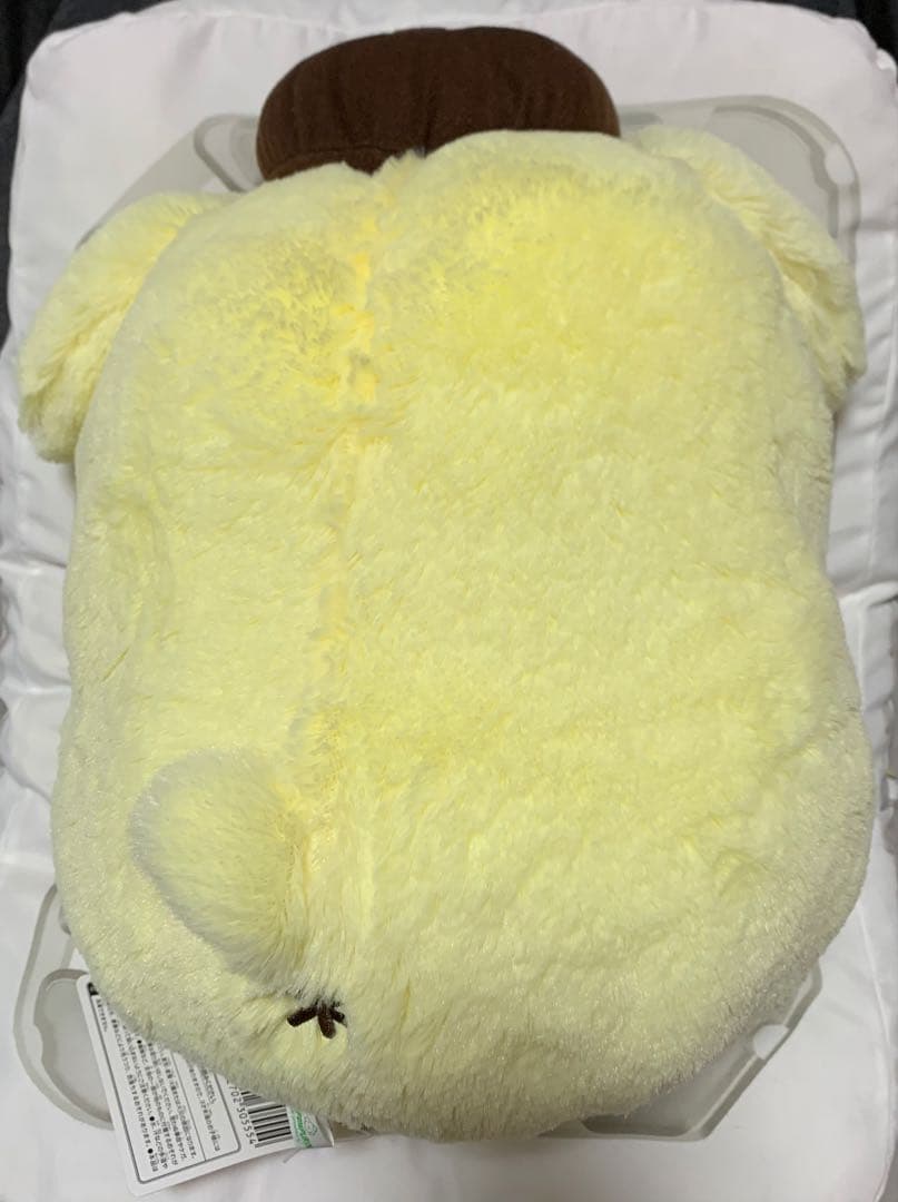 ポムポムプリン　まるまるおすわり超BIG ぬいぐるみ　全２種セット