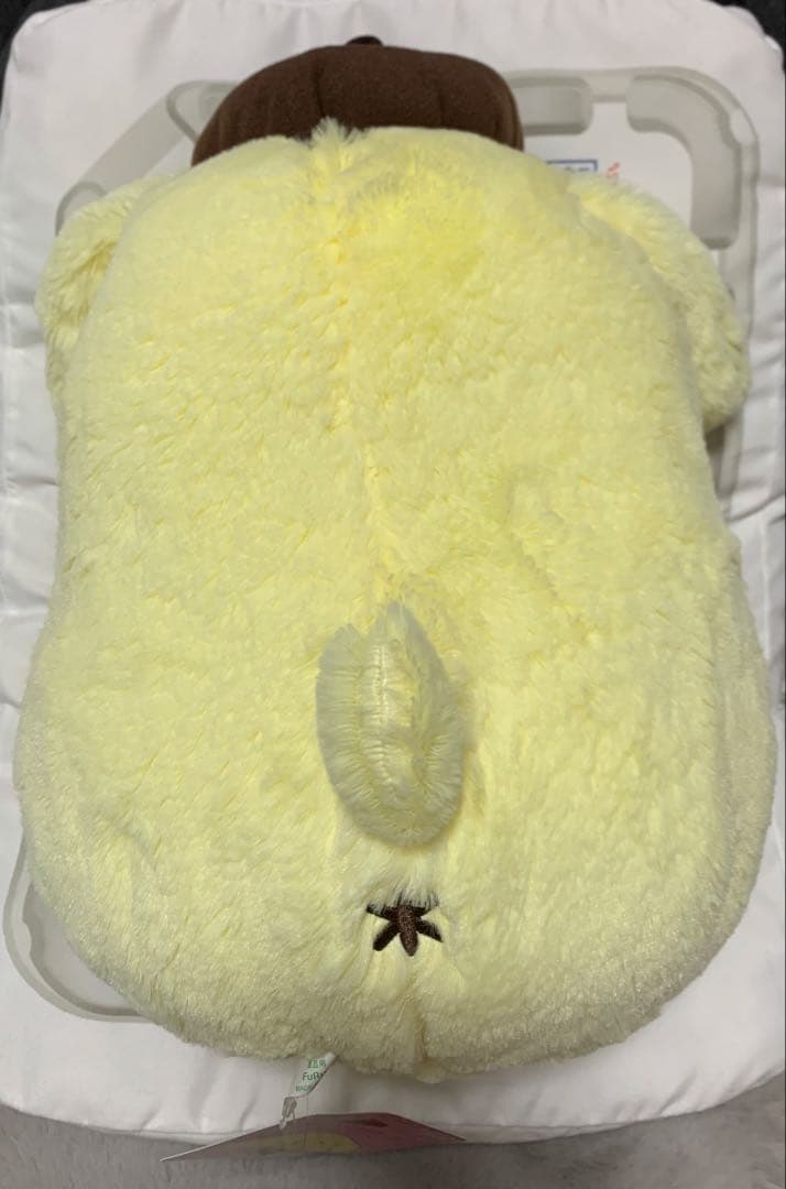 ポムポムプリン　まるまるおすわり超BIG ぬいぐるみ　全２種セット