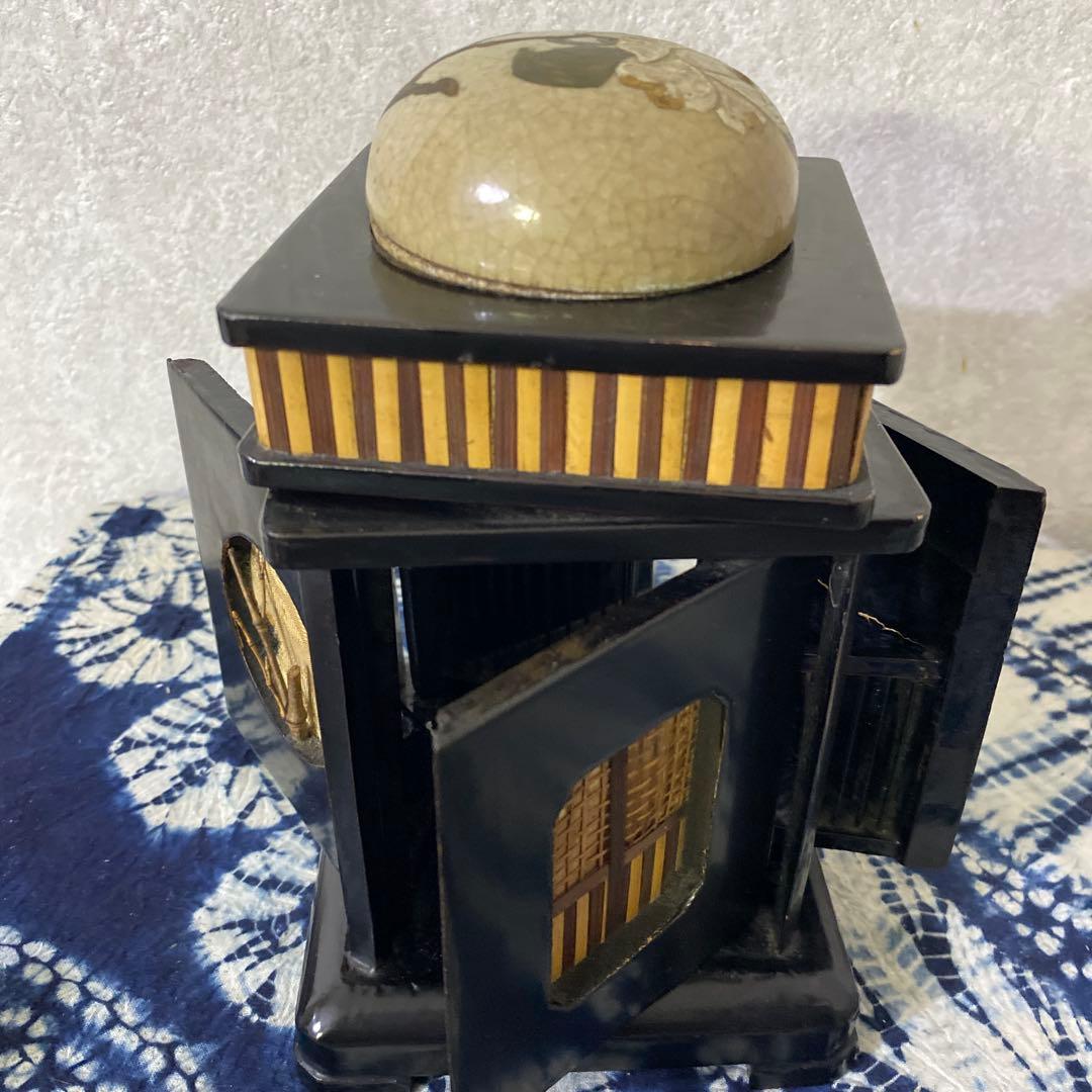 希少！相馬焼　回転式煙草入れ