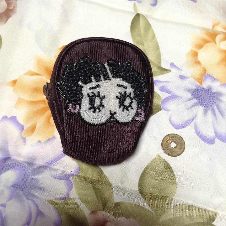 ベテイブーフビーズ小ポーチ