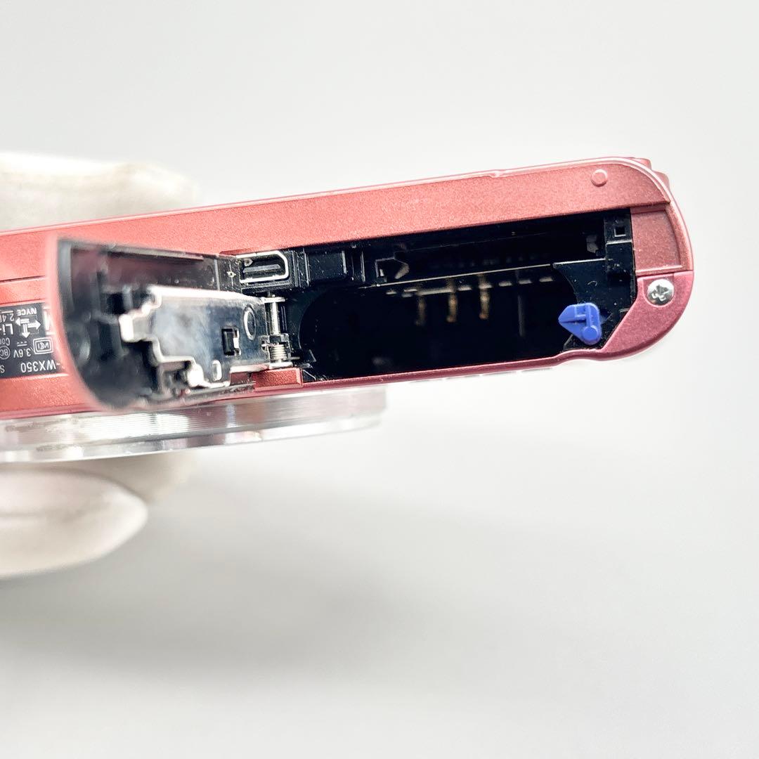 【動作品・Wi-Fi】サイバーショット DSC-WX350 コンデジ ピンク