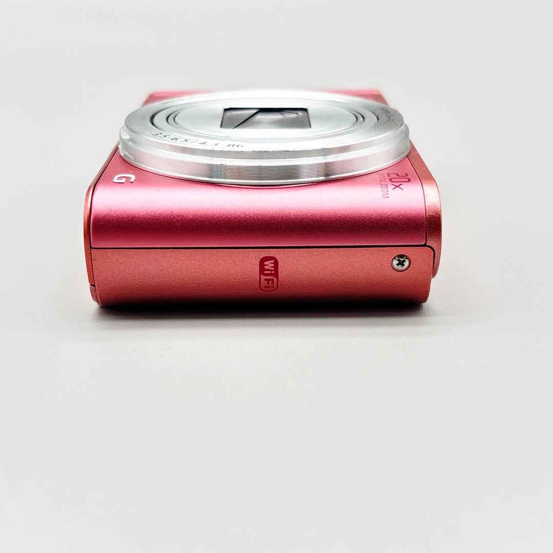 【動作品・Wi-Fi】サイバーショット DSC-WX350 コンデジ ピンク