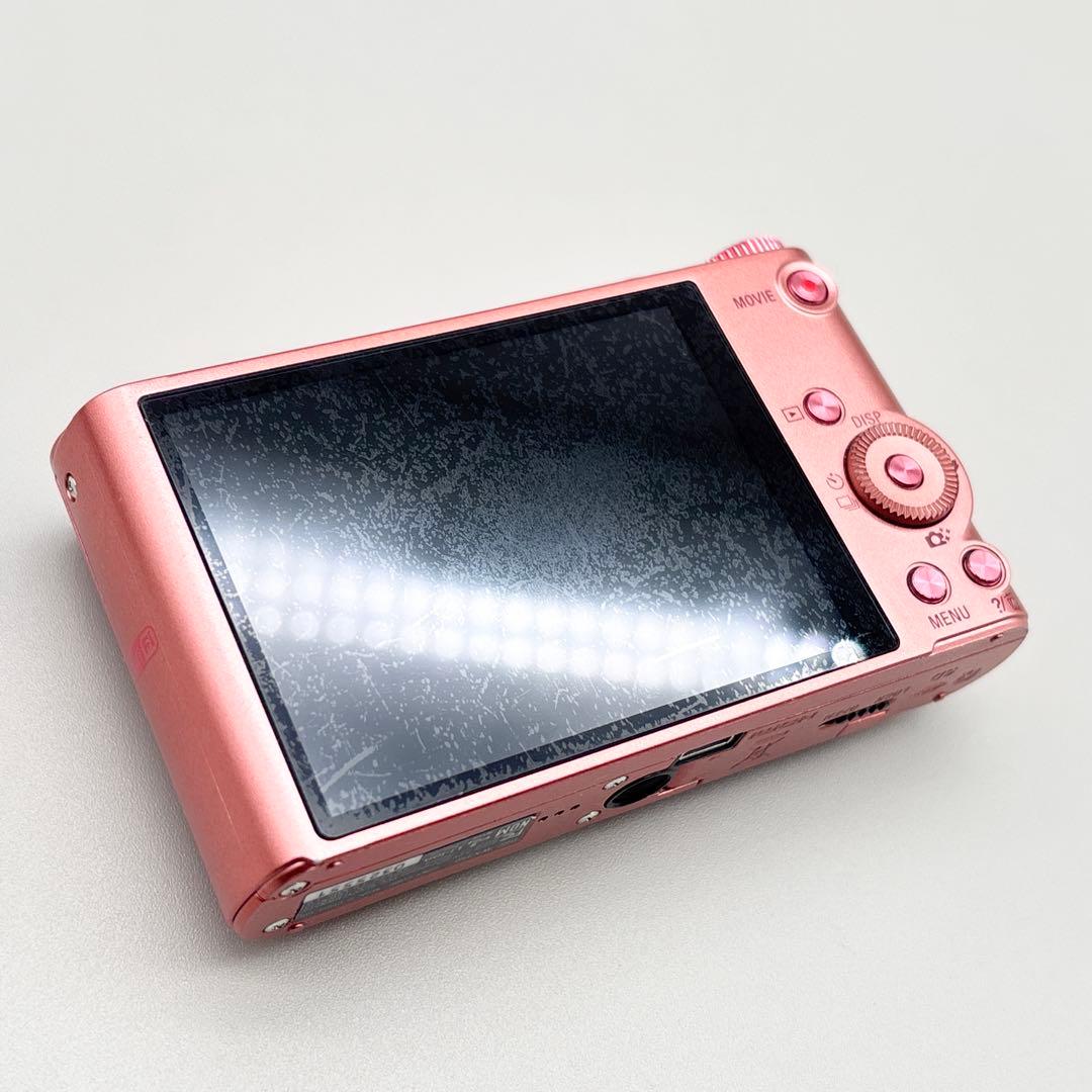 【動作品・Wi-Fi】サイバーショット DSC-WX350 コンデジ ピンク