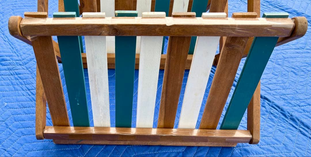 【美品】BAYFLOW 3段ラック 折りたたみ キャンプ 木製 西海岸デザイン