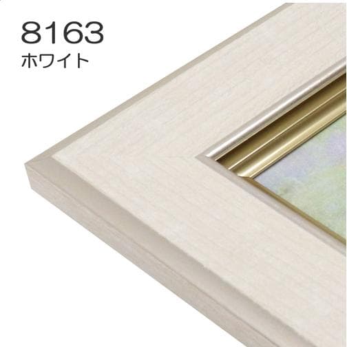 アクリル画　原画　「桜と富士01」額縁付き　SMサイズ　風景画