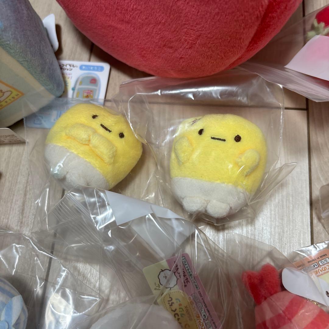 すみっコぐらし　てのりぬいぐるみ　ふたば　いちご　他