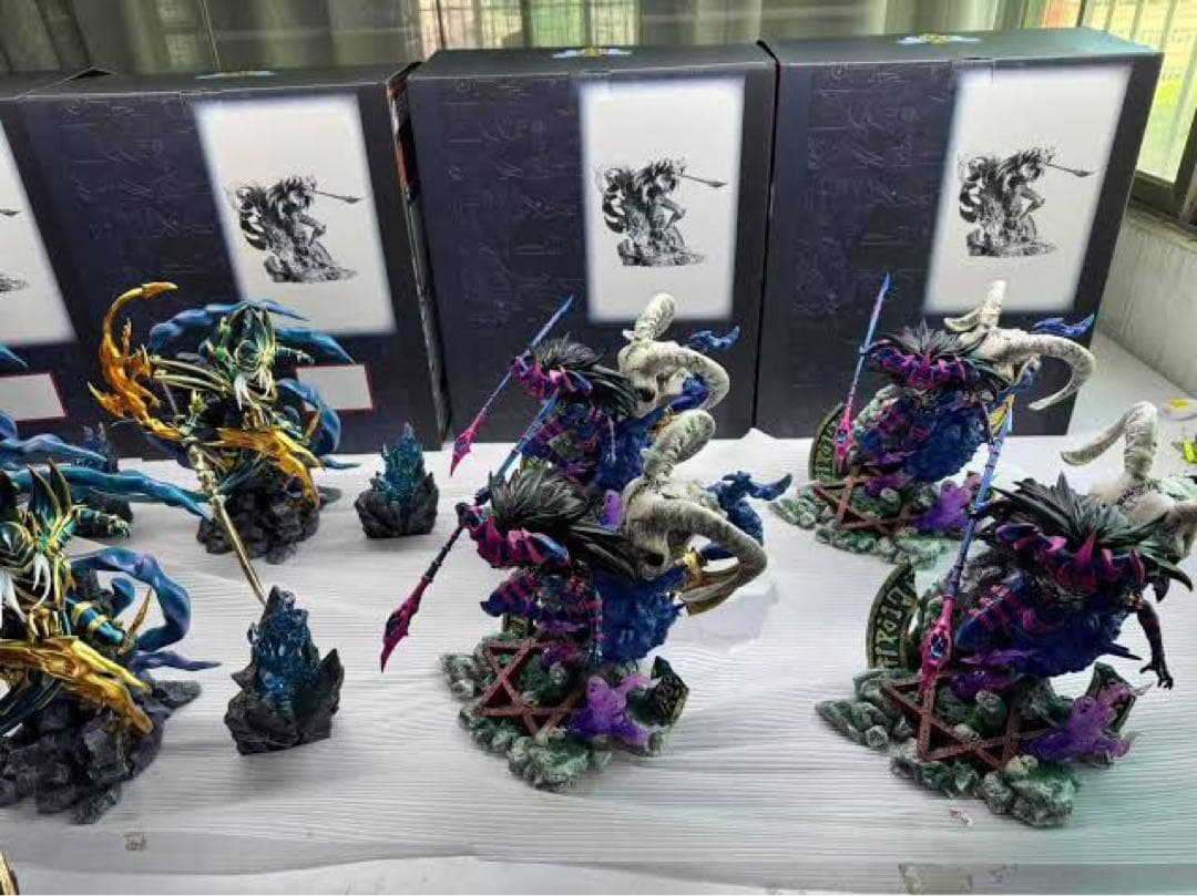 ☆2体set ブラックパラディン マジシャンオブブラックカオス フィギュア遊戯王