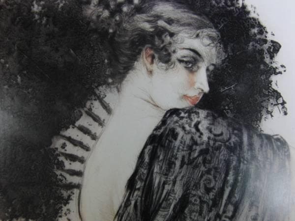 ルイ・イカール限定版・アールデコ/ショール、希少な額装用画集より