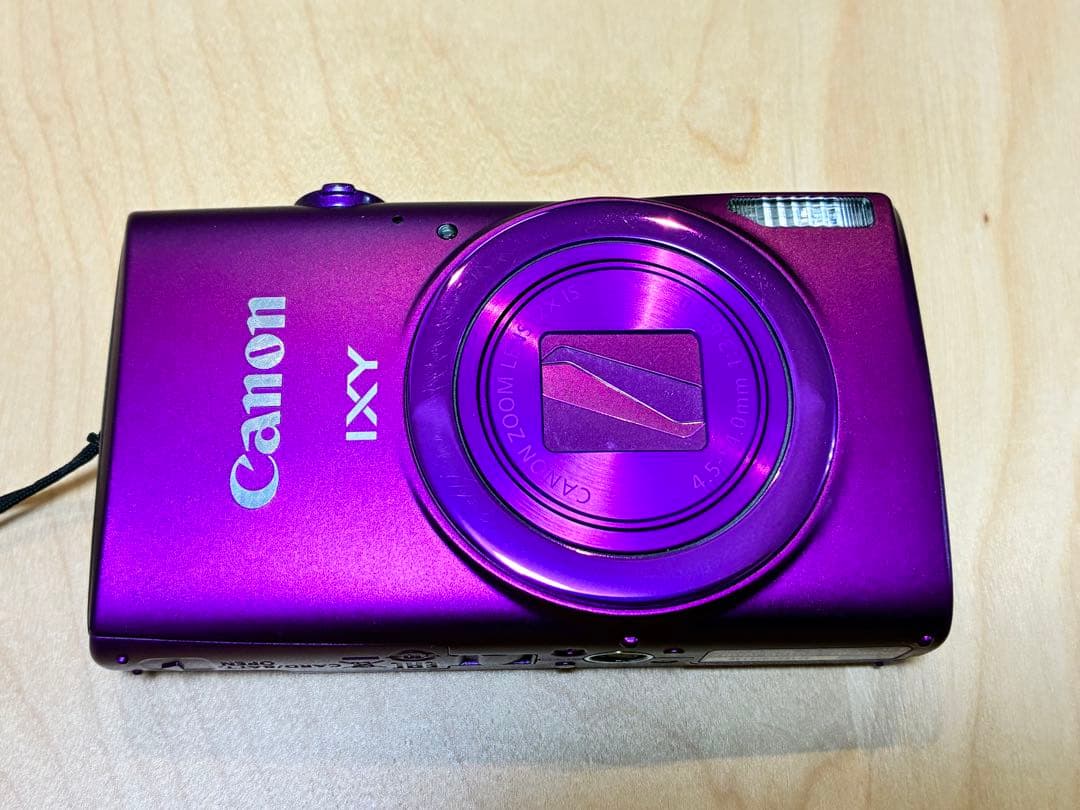 Canon IXY 630パープル 本体・バッテリー・充電器付き