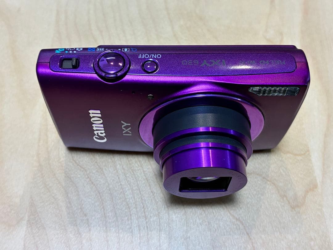 Canon IXY 630パープル 本体・バッテリー・充電器付き